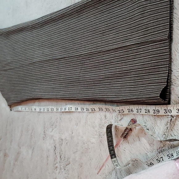 NEW DIRECTIONS Womens Brown/White 4-Pocket Lightweight Pants-Brass Trim-EUC-Sz 6 - Picture 13 of 16